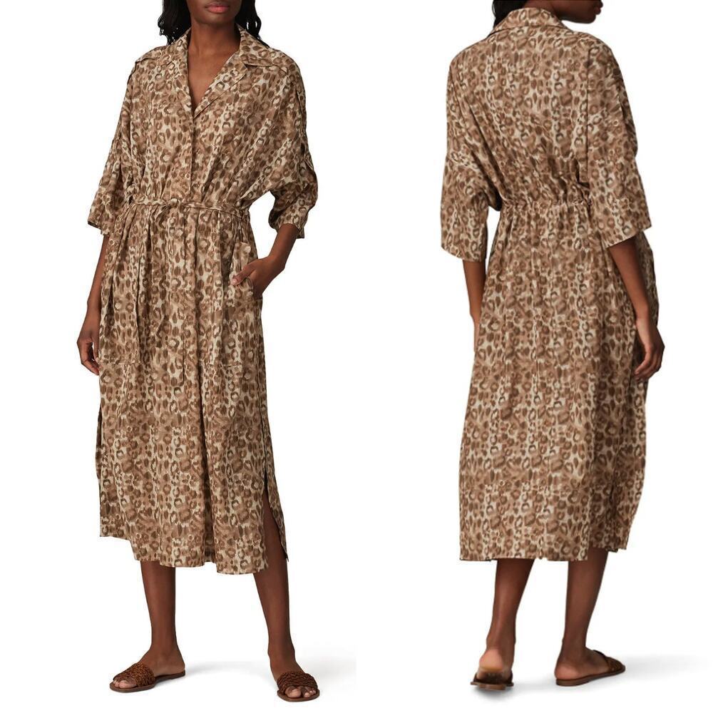 Victor Alfaro x RTR Tea Length Shirtdress - Size L